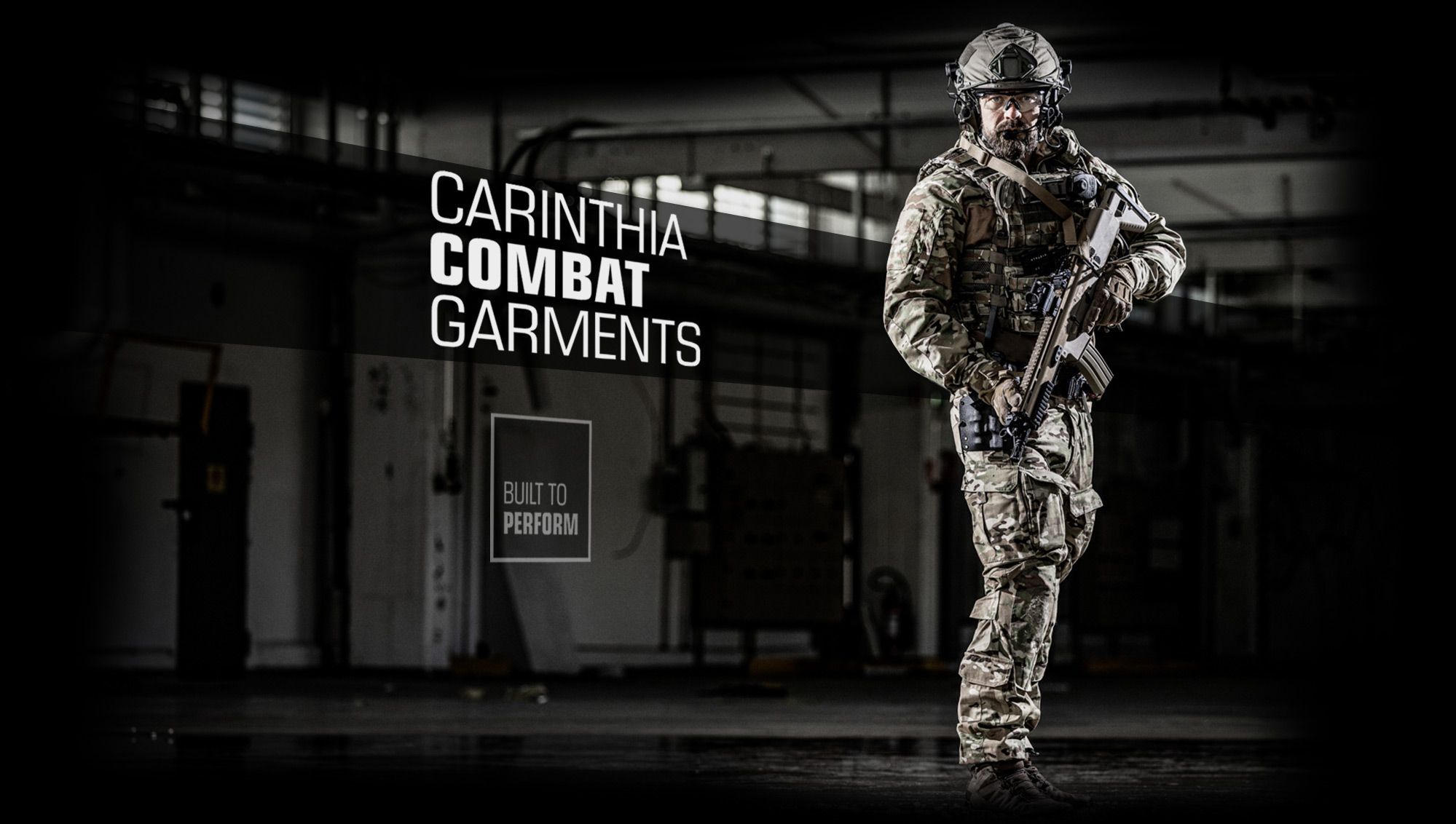 Black Essential Combat Cargo Pant
